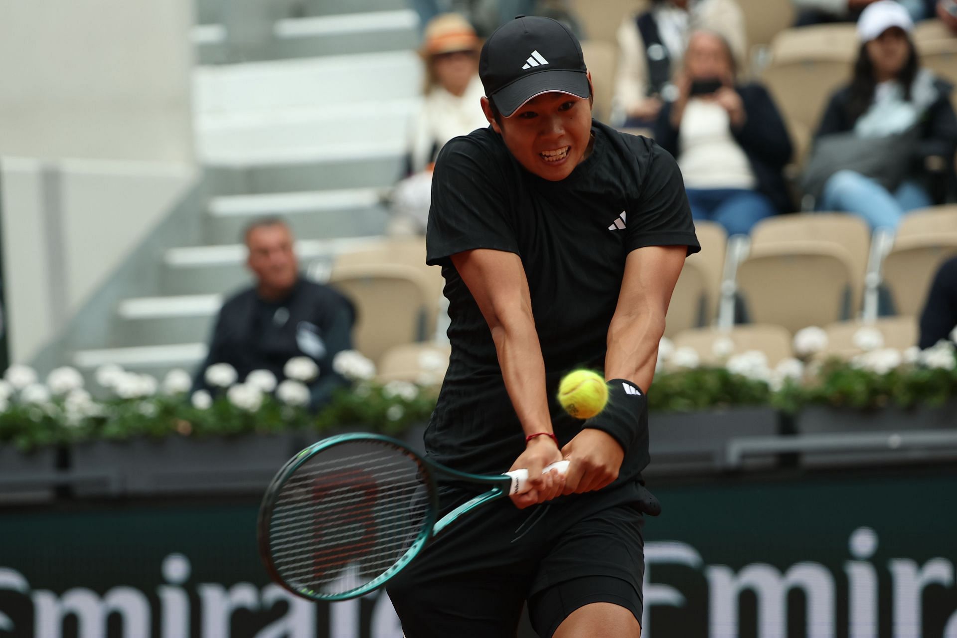 Learner Tien at the French Open 2025. (Photo: Getty)